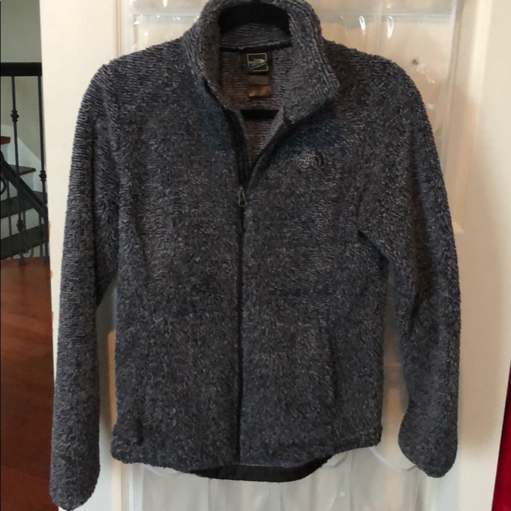 The North Face Fleece Zip Up Jacket. So warm and cozy!